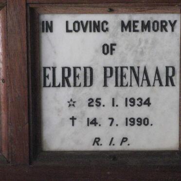 PIENAAR Elred 1934-1990