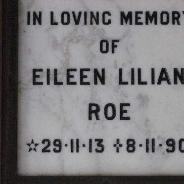 ROE Eileen Lilian 1913-1990