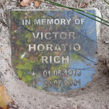 RICH Victor Horatio 1913-2001