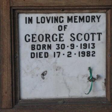 SCOTT George 1913-1982