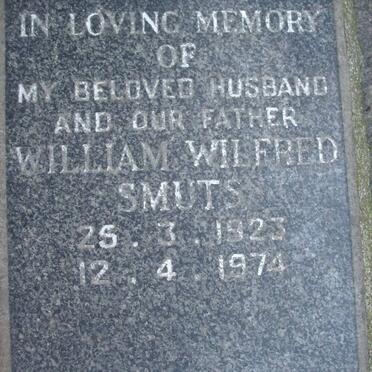 SMUTS William Wilfred 1923-1974