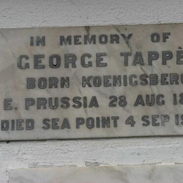 TAPPE George 1865-1936