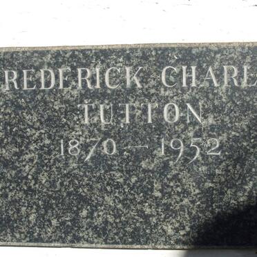 TUTTON Frederick Charles 1870-1952
