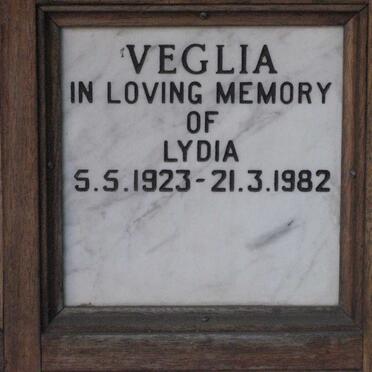 VEGLIA Lydia 1923-1982
