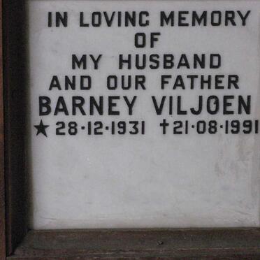 VILJOEN Barney 1931-1991