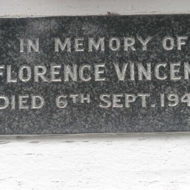 VINCENT Florence -1949