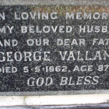 WALLANCE George -1962