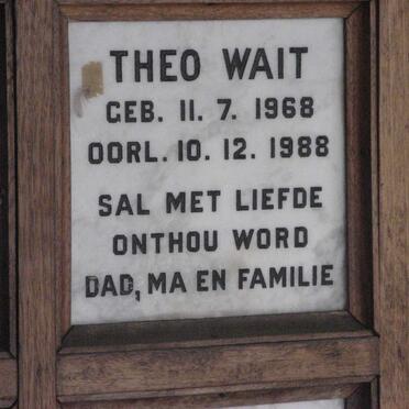 WAIT Theo 1968-1988