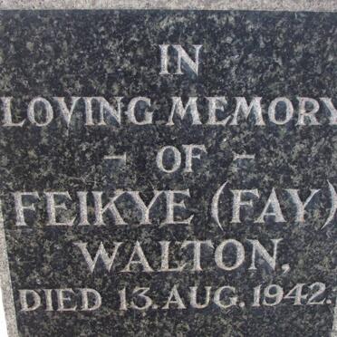 WALTON Feikye -1942