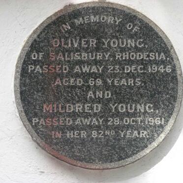 YOUNG Oliver -1946 &amp; Mildred -1961