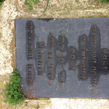 KUNICK Heinrich Thiophilus 1866-1866