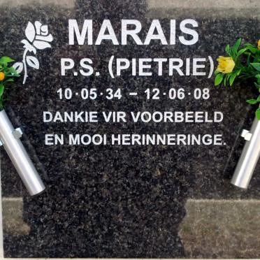 MARAIS P.S. 1934-2008