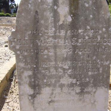 Western Cape, MONTAGU, Small cemetery