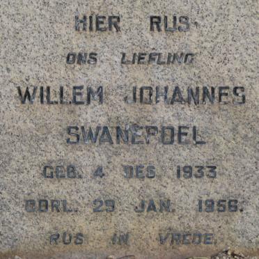 SWANEPOEL Willem Johannes 1933-1956