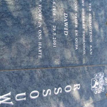 ROSSOUW Dawid 1916-2001