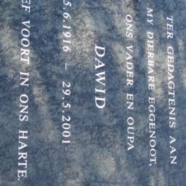 ROSSOUW Dawid 1916-2001