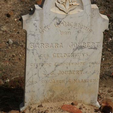JOUBERT Barbara nee GELDENHUYS