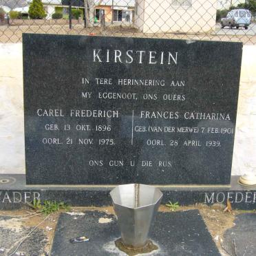 KIRSTEIN Carel Frederich 1896-1975 &amp; Frances Catharina VAN DER MERWE 1901-1939  288.jpg