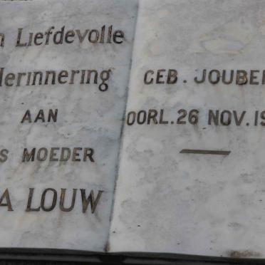 LOUW Ada nee JOUBERT -1936
