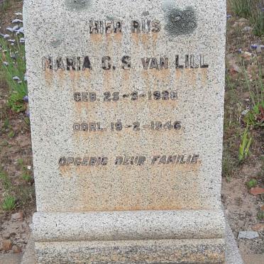 LILL Maria G.S., van 1928-1946