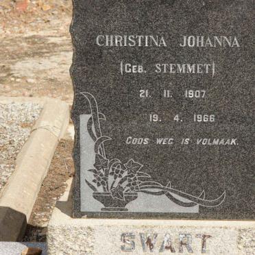 SWART Christina Johanna nee STEMMET 1907-1966