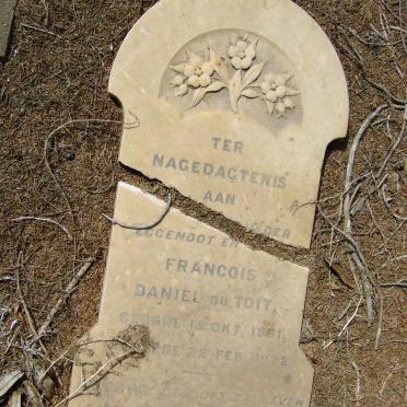 TOIT Francois Daniel, du 1861-1922
