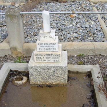 VERREYNNE Elisabeth Maria 1933-1933