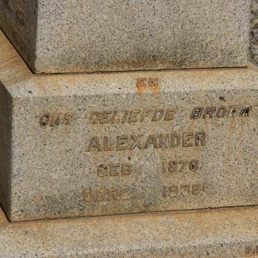 ALEXANDER 1876-1938