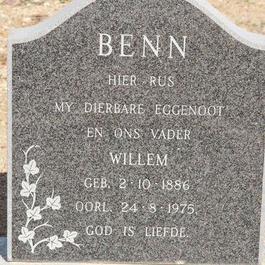 BENN Willem 1886-1975