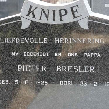 BRESLER Pieter 1925-1972