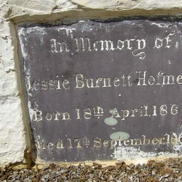 HOFMEYR Jessie Burnett 1866-1866