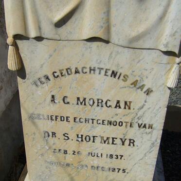HOFMEYR A.G. nee MORGAN 1837-1875