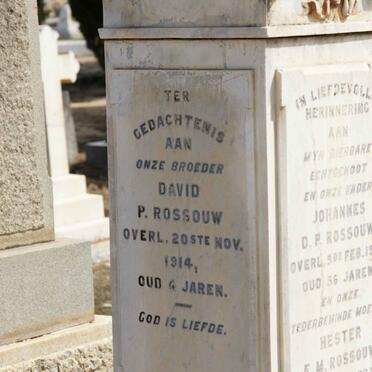 ROSSOUW David P. -1914