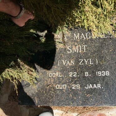 SMIT Anna Magdalena nee VAN ZYL -1938