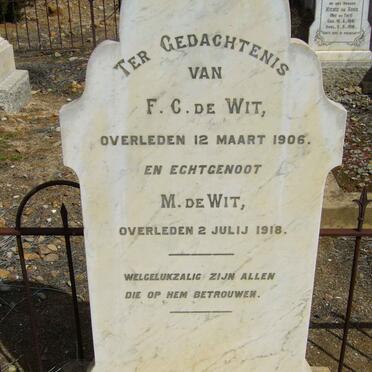 WIT F.C., de -1906 &amp; M. -1918