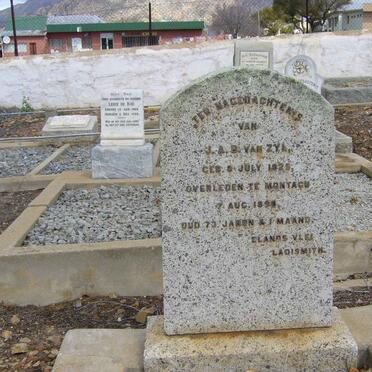 ZYL J.A.B., van 1825-1898