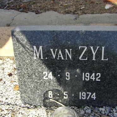 ZYL M., van 1942-1974