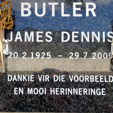 BUTLER James Dennis 1925-2009