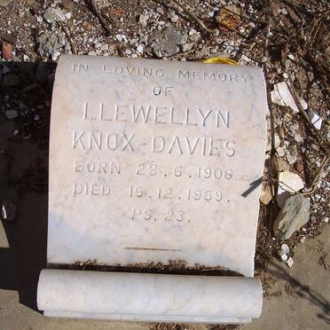 DAVIES Llewellyn, KNOX 1906-1959