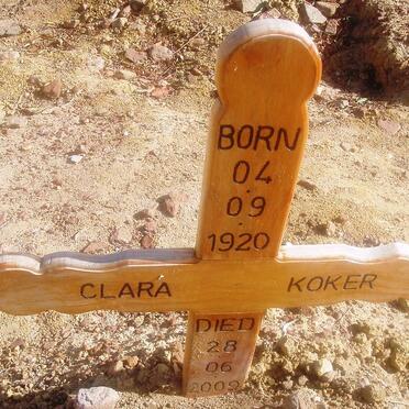 KOKER Clara 1920-2009