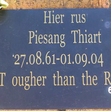 THIART Piesang 1961-2004