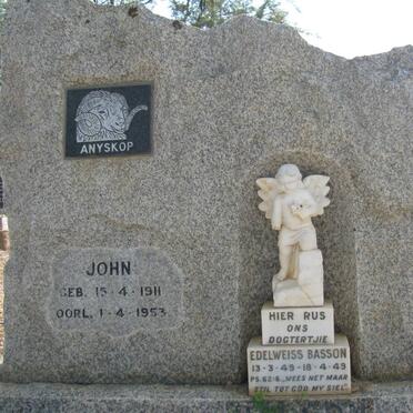BASSON John 1911-1953 :: BASSON Edelweiss 1949-1949