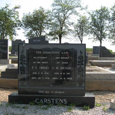 CARSTENS F.C. 1910-1972 &amp; C.M. 1911-1989