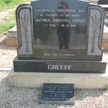 GREEFF Jacobus Johannes 1924-1967 :: LOW Alfred James 1922-1986 