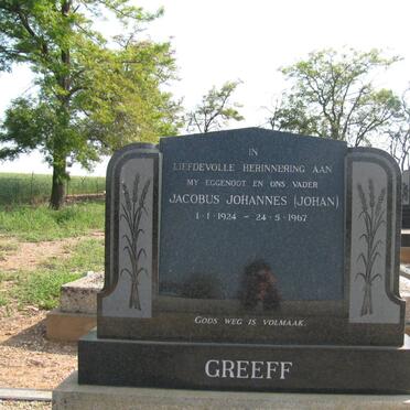 GREEFF Jacobus Johannes 1924-1967
