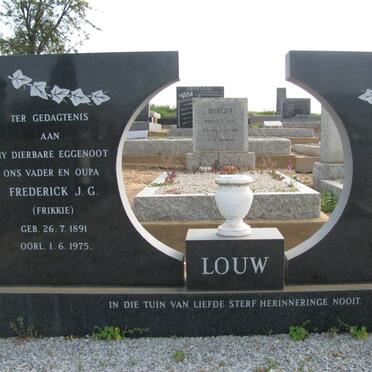 LOUW Frederick J.G. 1891-1975 &amp; F.S. 1901-1993