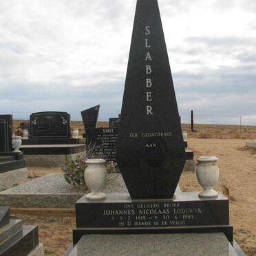 SLABBER Johannes Nicolaas Lodewyk 1919-1983