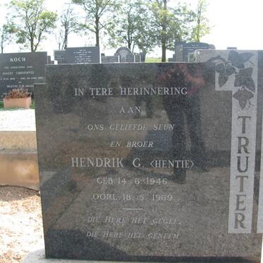 TRUTER Hendrik G. 1946-1969