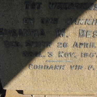 BESTBIER Cornelis J.N. -1934 &amp; Susanna M. 1888-1967