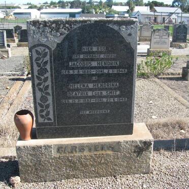 CARSTENS Jacobus Hendrik 1880-1948 &amp; Helena Hendrina Beatrix SMIT 1882-1948